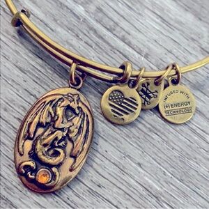 Alex and Ani dragon bracelet
